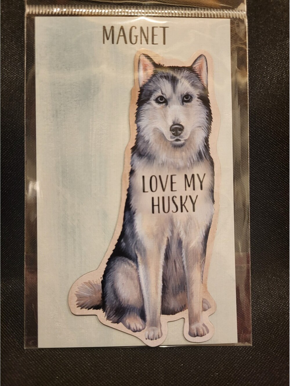 Love My Husky Dog Magnet